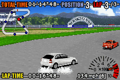 GT Advance 3: Pro Concept Racing screenshot 4 for GameBoy Advance